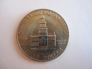 1776   1976 Kennedy Half Dollar Error Coin Off Center Strike