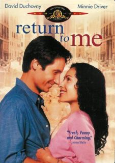 Return to Me David Duchovny New SEALED DVD