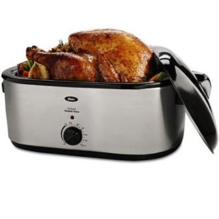 Oster 22 Quart Roaster Oven Turkey Cooking Roasting Pan Oven