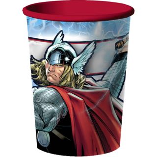 Thor Marvel Birthday Party Favors 4 Plastic 16 oz Cups