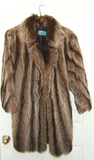 Womens Racoon Fur Coat From David Green Furrier Anchorage Alaska