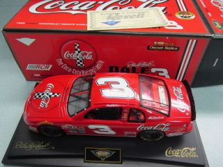  18 Scale Dale Earnhardt Sr 98 Monte Carlo Coca Cola Coke Diecast Car