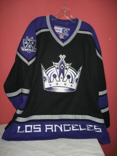 LA KINGS OFFICIAL LICENSED JERSEY XXL NHL CCM LONG SLEEVE AUTHENTIC
