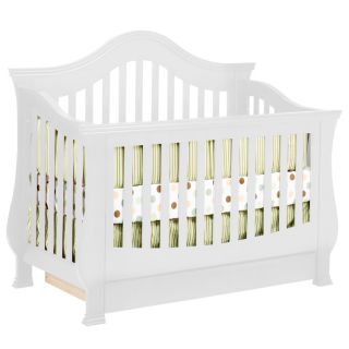 DaVinci Ashbury 4 in 1 Convertible Crib with Toddler Rail in White