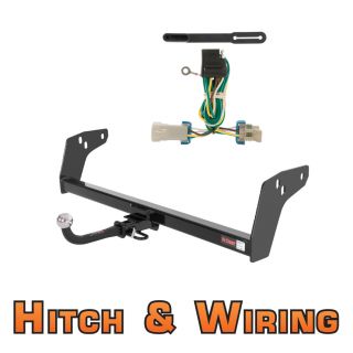 Curt Class 2 Trailer Hitch & Wiring Euro kit w/ 1 7/8 Ball for S 10