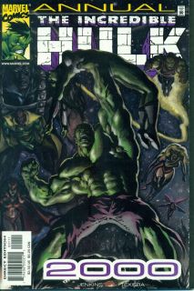 Incredible Hulk Annual 2000 By Texiera Iron Man Vision She Hulk