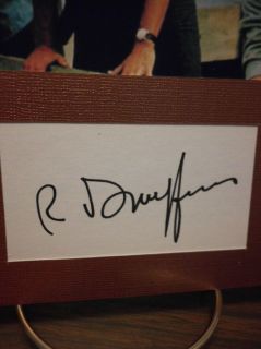 Richard Dreyfuss Autograph Jaws Display Signed Signature COA Authentic