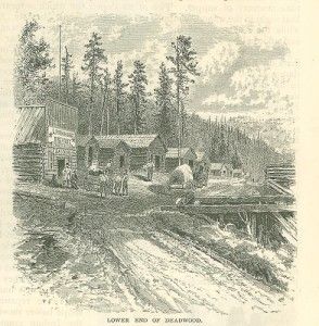 1877 Dakota Black Hills Custer City Deadwood Wild Bill Hickock
