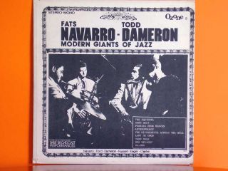 TADD Dameron Fats Navarro Modern Giants of Jazz Ozone