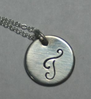 Personalized Sterling Silver Mommy Necklace/Pendant   Monogram Childs