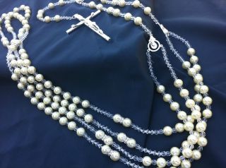 Crystal Pearls Wedding Lasso Lasso de Boda En Perlas