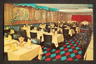 1960s Interior Harlequin Room Daniels Somers Point NJ