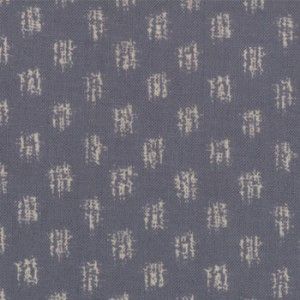 MODA Fabric ~ KASURI ~ Ikat Dot / Slate (32685 14)   by the 1/2 yard