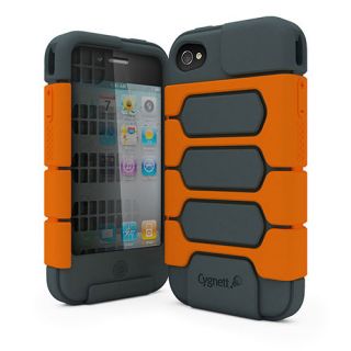 Cygnett WorkMate Extra Tough case for iPhone 4   Grey/Orange