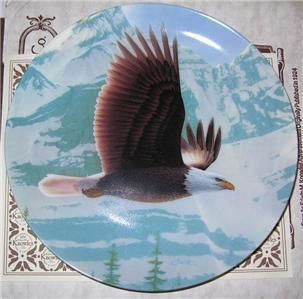 Daniel Smith Plate The Bald Eagle Majestic Birds