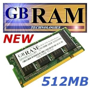 512MB DDR Memory RAM for Gateway 200ARC DDR 266 PC 2100