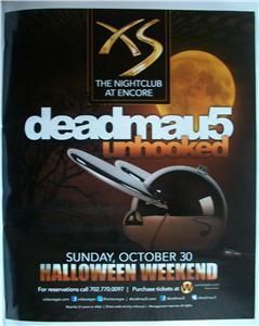 Deadmau5 Wynn Encore Casino Las Vegas XS Nightclub Show Halloween
