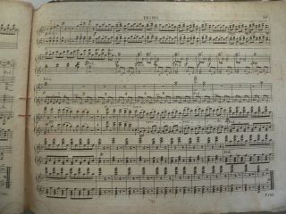 Printed in The Year 1827 Beethoven Op 93 Very RARE