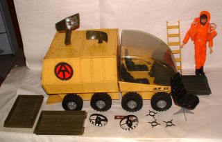 1972 Hasbro Gi Joe Adventure Team Mobile Support Vehicle with Figure