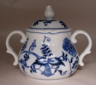 BLUE DANUBE china Mini Sugar Bowl & Lid 2 3/4