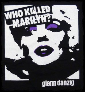 Danzig   Misfits Who Killed Marilyn t shirt   Official   FAST SHIP