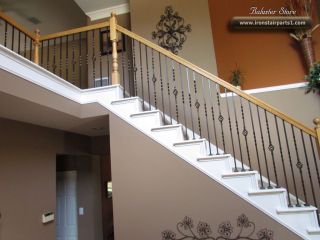 Iron Balusters High Quality and Powder Coated for Stairs and Balconies