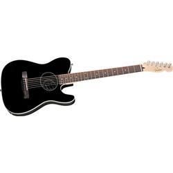 Fender Standard Telecoustic Acoustic Electric Guitar Black