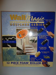 Wall Magic by Wagner Decorative Paint Foam Roller Kit