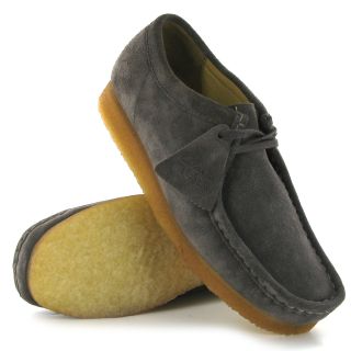 men s style shoes brand clarks originals condition new colour grey
