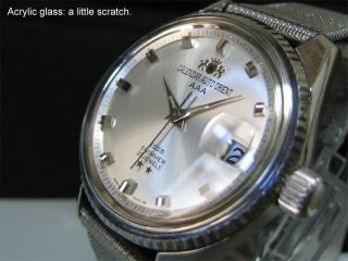 Vintage 1965 Orient Automatic Watch Calendar Auto Orient AAA 100M