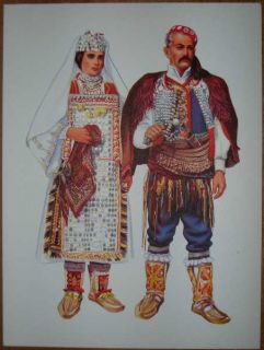 Croatia Folk Costume Dalmatia Knin Vrlika I 03
