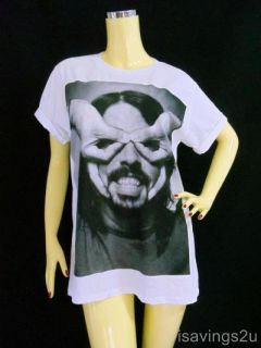 Dave Grohl T Shirt Foo Fighters Grunge White s M or L