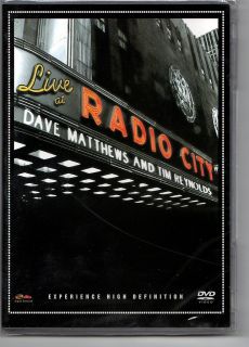 Dave Matthews Tim Reynolds Live at Radio City Music Hall Dvd Concert