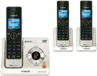  Expandable HD Audio 1.9GHz Digital Wall Cordless Phone DECT 6.0