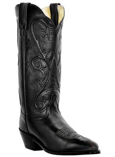 Womens Cowboy Boots Dan Post Mistie Leather Medium B M R Toe Black