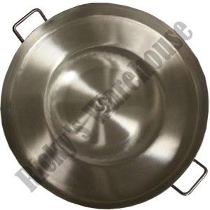  Steel Comal Pozo Concave Deep Fryer Taco Grill Pan Burner Wok