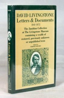 David Livingstone Letters & Documents 1841 1872 , 19901st Ed