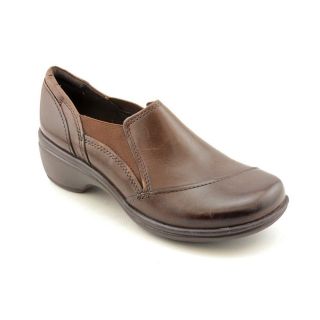 Clarks Artisan Dellwood Tulip Womens Size 6 5 Brown Leather Loafers