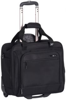 Delsey Helium Superlite Wheeled Tote Bag Luggage Black