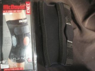McDavid PS II Hinged Knee Brace 429R Medium Black