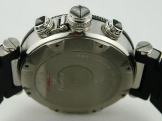 Cartier Pasha Seatimer Rubber Automatic Chronograph W31088U2