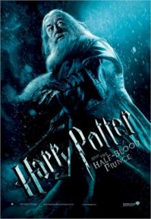harry potter half blood prince dumbledore movie poster