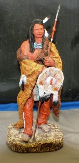 Daniel R. Monfort Origina Native Americanl Indian Sculpture Original