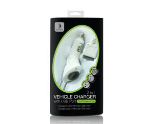Delton Wireless Car Charger for Apple iPod iPhone 3G 3GS 4 4S 4G iPad