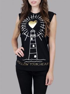 Abbey Dawn Avril Lavigne Rock Star Follow Your Heart Muscle Tank