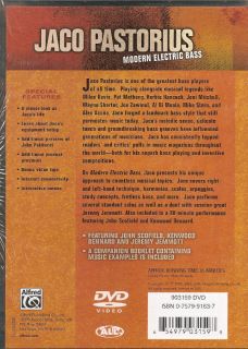 Jaco Pastorius Modern Electric Bass Instruction 90m DVD 654979031598