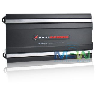 Bass Inferno® by DB Drive BI3000DX 3000W Monoblock Car Amplifier Amp