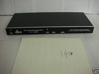  DBX 224 Type II Noise Reduction System