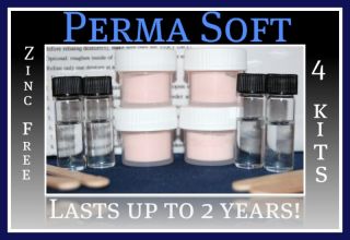 Perma Soft Reline~Denture Adhesive Alternative~4 kits~False Teeth