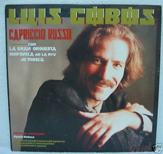 Luis Cobos Capriccio Russo LP CBS Promo 1986 FM 44521